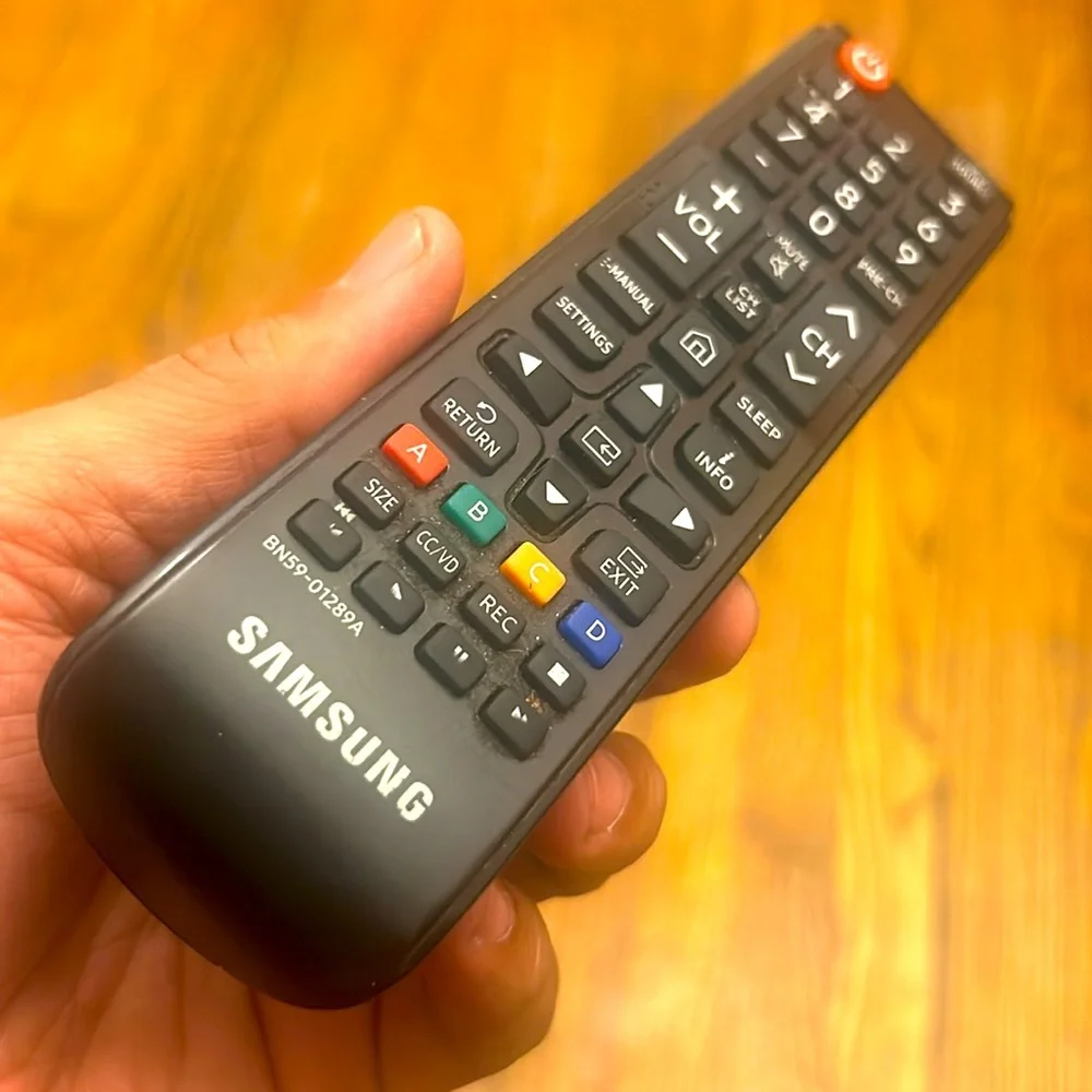 Samsung Black Remote Control original for tv Samsung Bn59 01289A